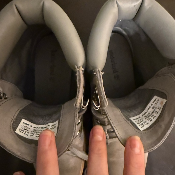 Grey Women's Timberland Boot - Picture 8 of 9